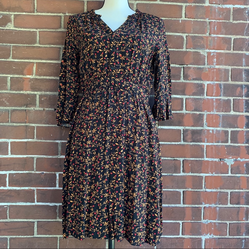 Old Navy fall print dress Sz. M